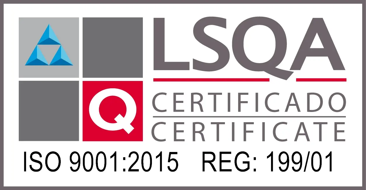 Certificado de calidad LSQA
